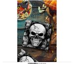 Halloween servetten skull 12 stuks
