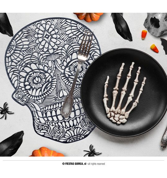 Placemat skull