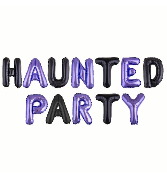 haunted party ballonnen set 16inch