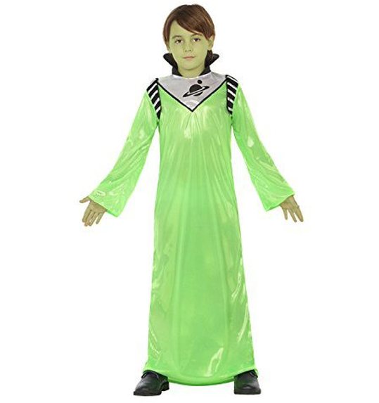 Alien groen verkleed kostuum voor kinderen