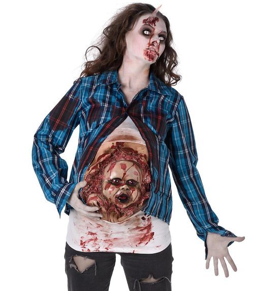 Baby zombie kostuum voor dames