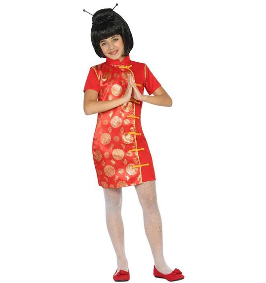 Chinees meisje kostuum