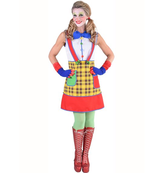 Clown dames kostuum