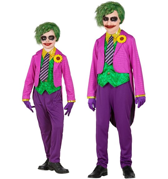 Evil clown kostuum voor kinderen