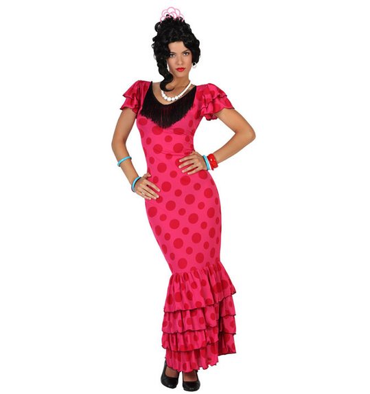 Flamenco jurk spaans kostuum