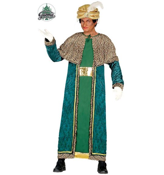 Groen koning kostuum