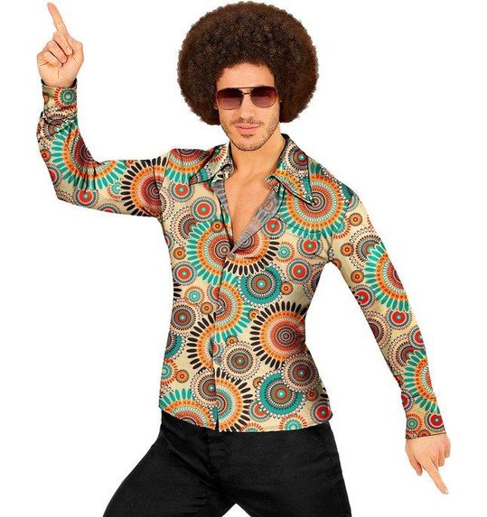 Hippie hemd jaren 60 voor mannen