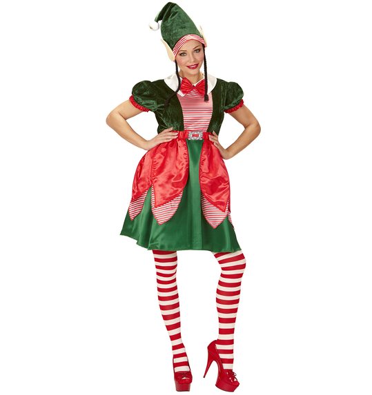 Kerst elf kostuum voor dames