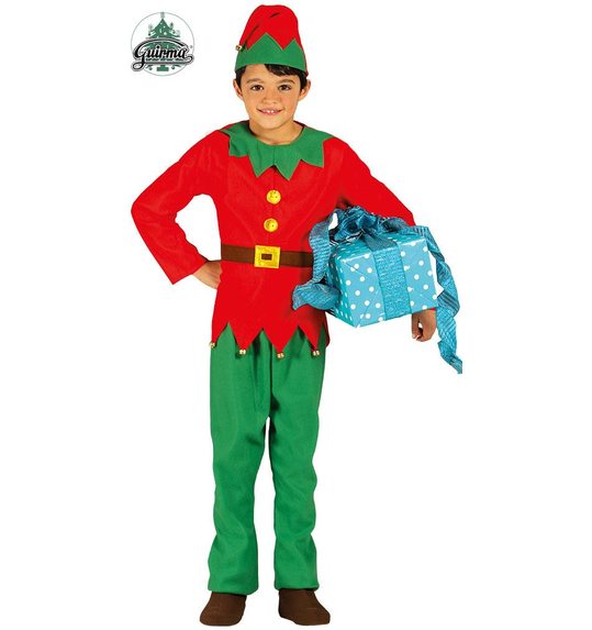 Kerst elf kostuum voor kinderen