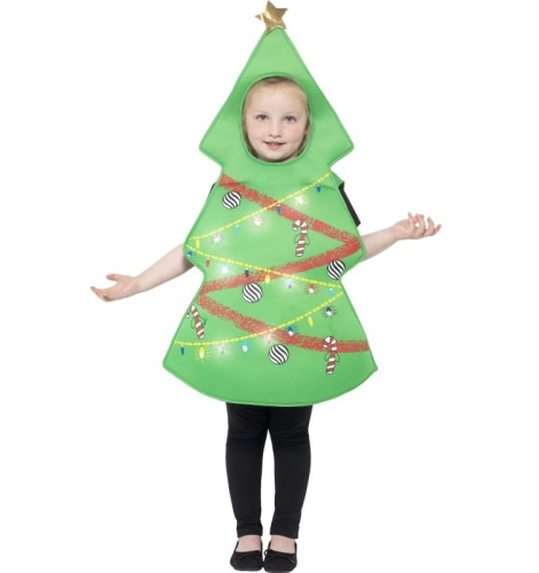 Kerstboom kostuum voor kinderen