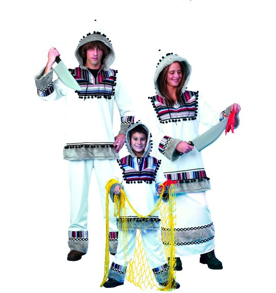 Kinder eskimo verkleed kostuum