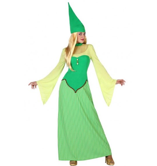 Kostuum Elfen vrouw 