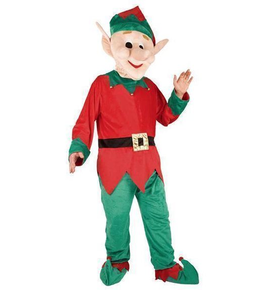 Kostuum plush giant Elf