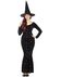 Luxe zwarte magie halloween jurk Ouija
