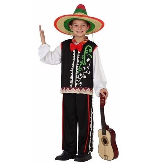 Mariachi mexicaans verkleed pak voor jongens