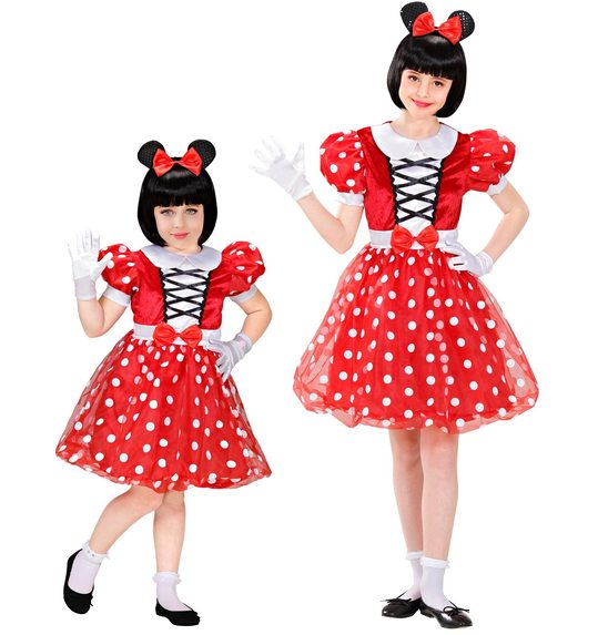 Minnie mouse jurk voor meisjes