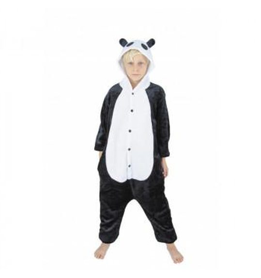 Panda onesie kostuum kind