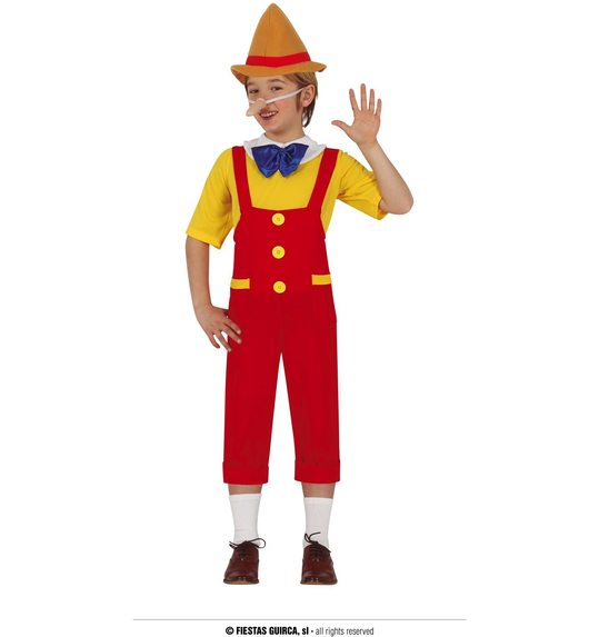 Pinokkio kostuum voor kinderen