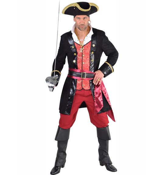 Piraat kostuum luxe voor mannen