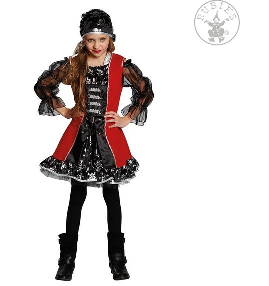 Piraten jurk Lucy voor meisjes