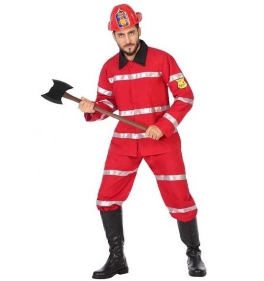 Pompier brandweerman kostuum