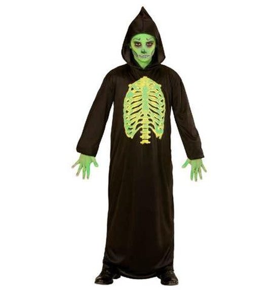 Radioactief skelet kostuum voor kinderen