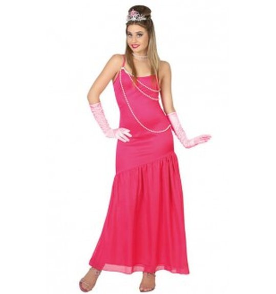 Roze filmster jurk
