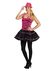 Roze zwarte disco ballerina jurk