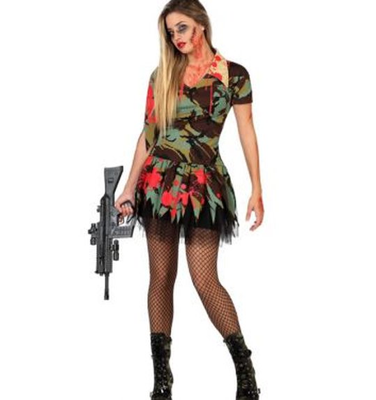 Sexy leger zombie halloween