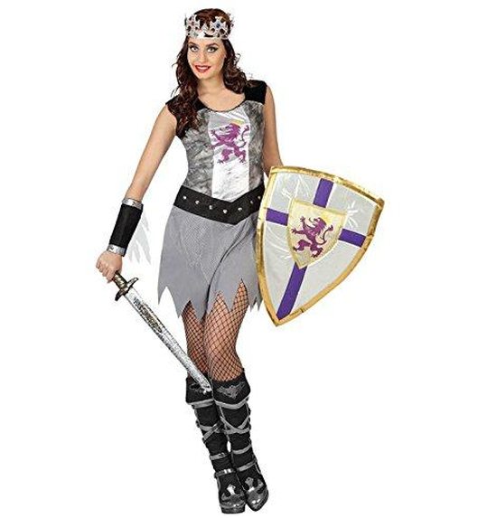 Sexy ridder dames kostuum