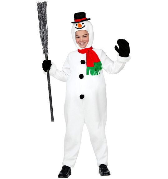 Sneeuwman kostuum voor kinderen