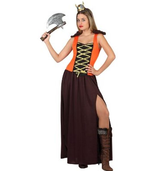 Viking vrouw kostuum