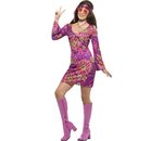 Woodstock hippie jurk dames