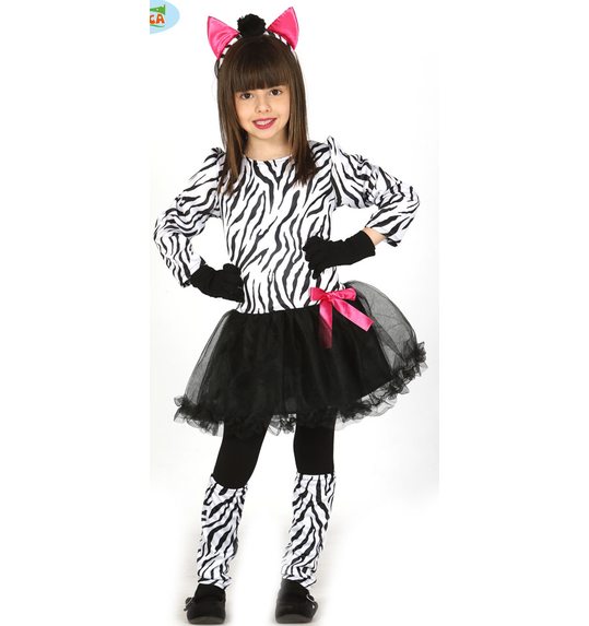 Zebra kind kostuum
