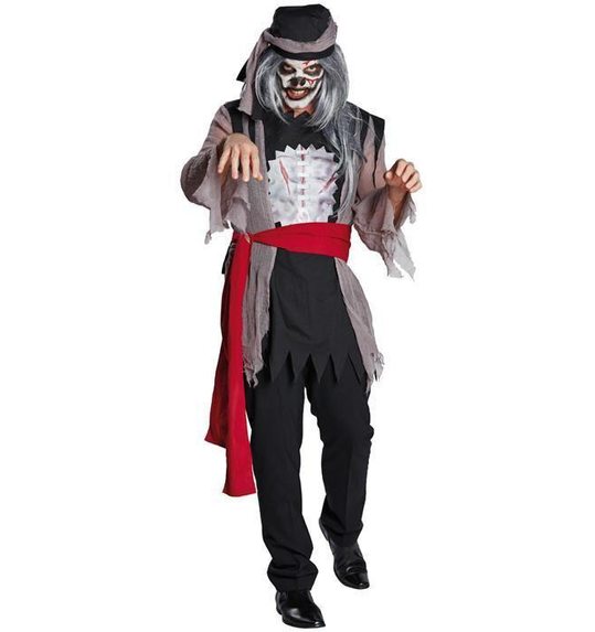 Zombie piraat kostuum