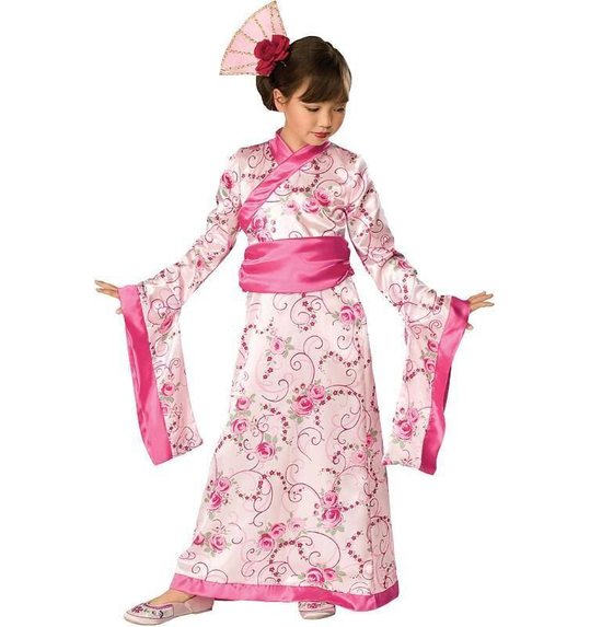 geisha jurk voor meisjes