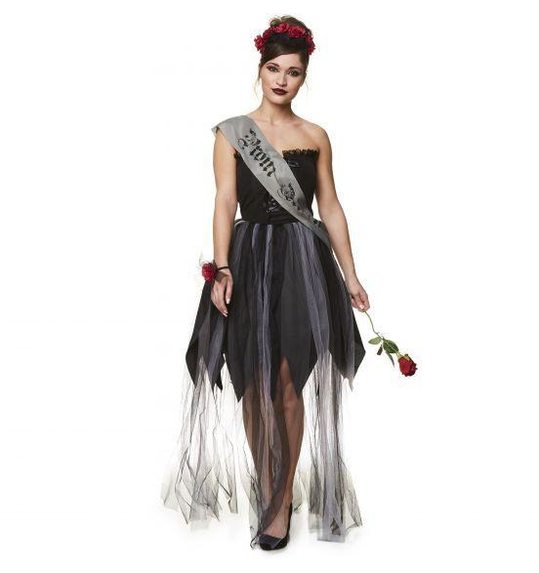gothic prom queen halloween jurk