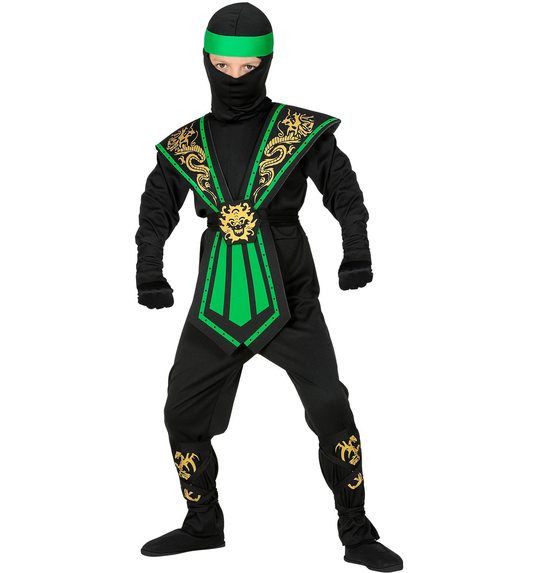 green kombat ninja kostuum