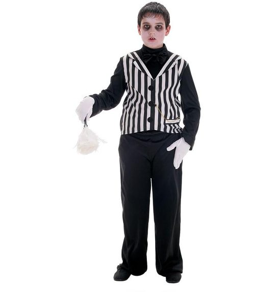 halloween butler kostuum voor jongens