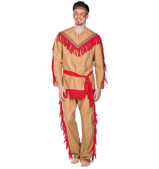 indiaan mannen  kostuum