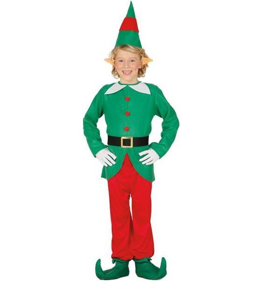 kerst elf kostuum voor kinderen