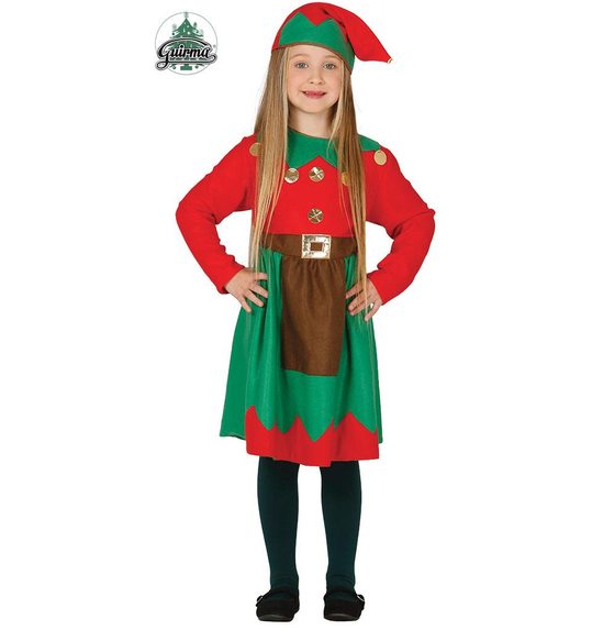 kerst elf verkleed jurk voor meisjes
