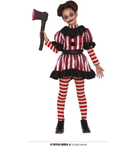 killer clown kostuum voor meisjes