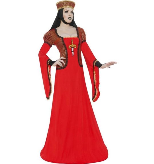 lady assassin halloween jurk