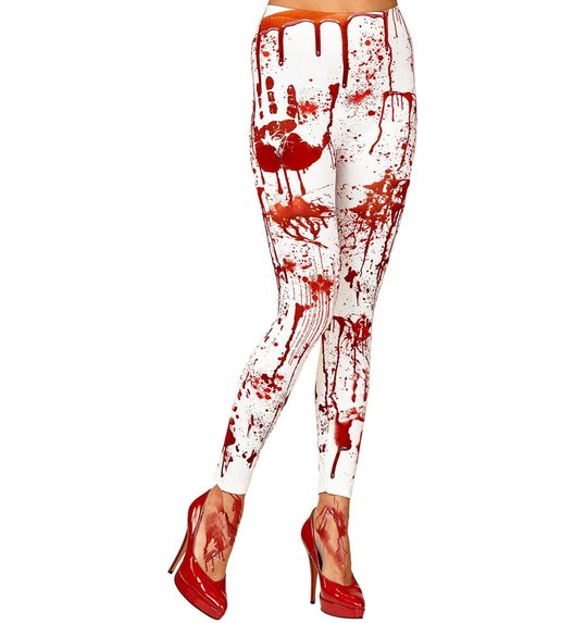 legging met bloed