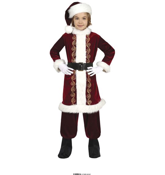 luxe kerstman pak voor kinderen