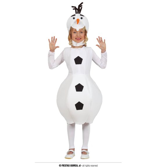 sneeuwman kostuum voor kids