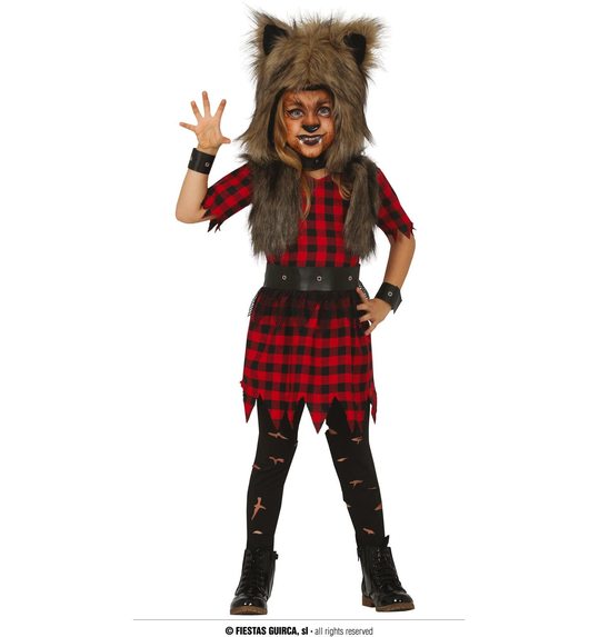 weerwolf meisjes kostuum