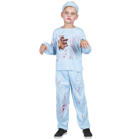 zombie chirurg kostuum voor kids