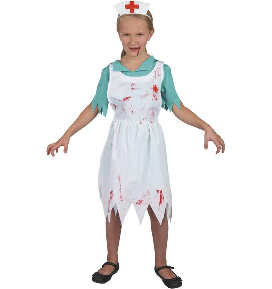 zombie verpleegster kostuum